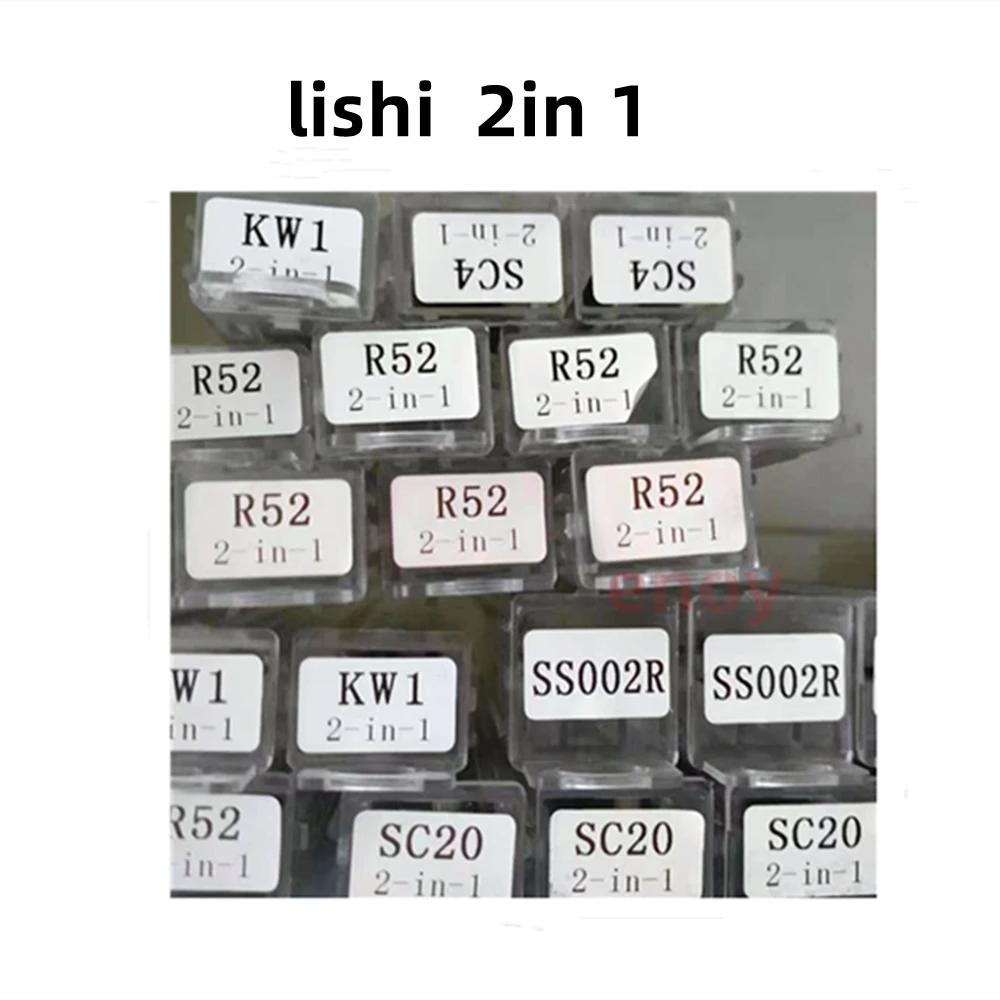 Lishi , 2in 1, R52 R52L KW1 KW5 SC1 SC4 LW4 LW5 SS002PRO TE2 BE2-7 MISI SC20 SS001 S123 C123 SS003 kw5-l ss002r ss